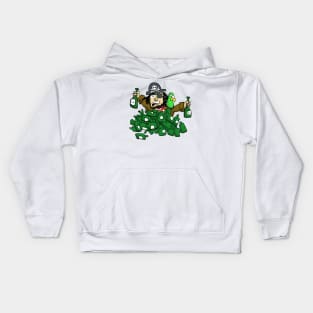 Crazy pirate Kids Hoodie